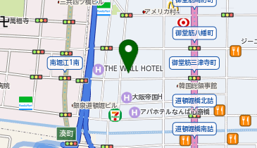 Sheer Music(シアーミュージック) なんば校の地図画像