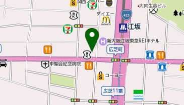 Sheer Music(シアーミュージック) 江坂校の地図画像