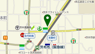 Sheer Music(シアーミュージック) 茨木校の地図画像