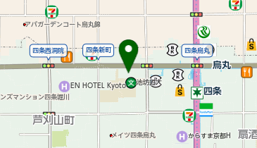 Sheer Music(シアーミュージック) 京都校の地図画像