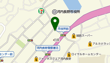 おたからや 河内長野市役所前店の地図画像