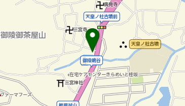 中華飯店の地図画像