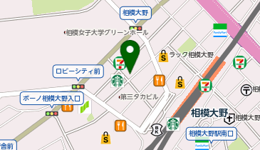 ヘアカラー専門店カラープラス 相模大野店の地図画像