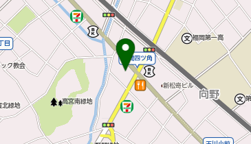 ヘアカラー専門店カラープラス 高宮店の地図画像