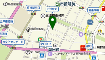 タツノオトシゴの地図画像