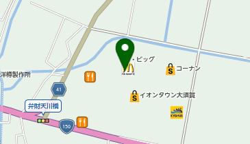 イオンスポーツクラブ 3FIT(スリーフィット) 大須賀店の地図画像