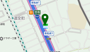 ゆで太郎 笠寺店の地図画像