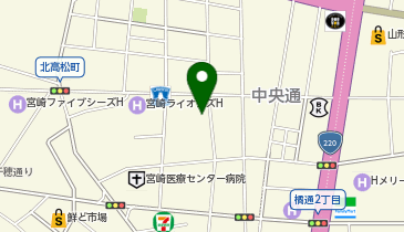 檸檬食堂/ニチナンメイドの地図画像