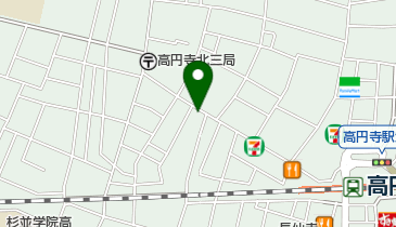 猫雑貨&猫ギャラリー 猫の額の地図画像