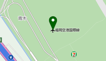 ラウンジTIME(タイム)インターナショナル 福岡空港旅客ターミナルビル店の地図画像