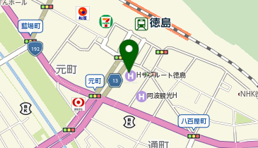 とくぎんトモニプラザ スポーツコート アミコ店の地図画像