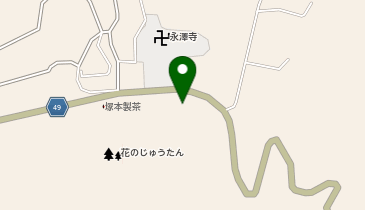 永沢寺 そば道場の地図画像