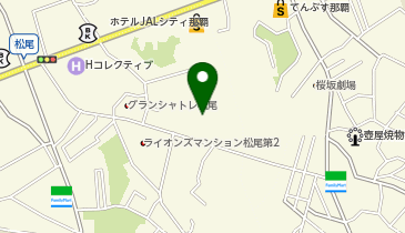 地鶏 焼き鳥鍋 サン 那覇の店の地図画像