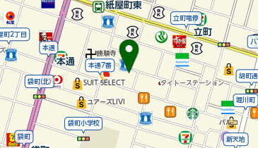 とんかつ かつまるの地図画像