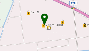銀座コージーコーナー イオン明和の地図画像