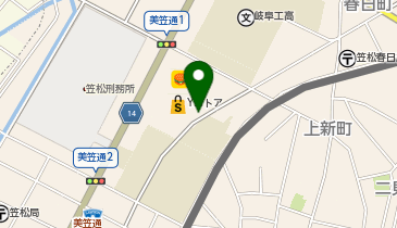 さくら屋 Yストア笠松店の地図画像