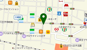日本油党 八王子支部の地図画像