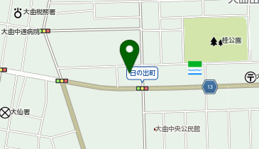 かつさと 大曲店の地図画像