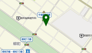 十割そば くしろの地図画像