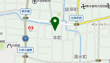 焼肉 真登の地図画像