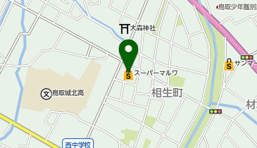 スーパーマルワ 相生店の地図画像