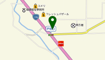 スーパーマルワ 浜坂店の地図画像