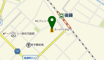 スーパーマルワ 米子後藤店の地図画像