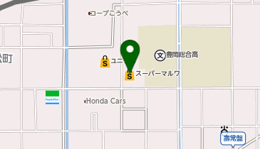 スーパーマルワ 豊岡加広店の地図画像