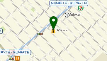 DZマート(ダイゼンマート) 永山7条店の地図画像