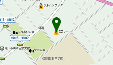 DZマート(ダイゼンマート) 滝川新町店の地図画像