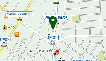 北章ハウザー麻生店/株式会社ハウスプロデュースの地図画像