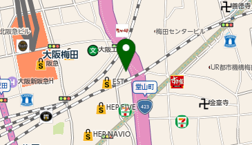 FAMILY CLUB.STORE(ファミクラストア) 大阪店の地図画像