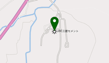 UBE三菱セメント株式会社 東谷鉱山の地図画像