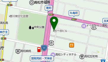 UBE三菱セメント株式会社 四国支店の地図画像