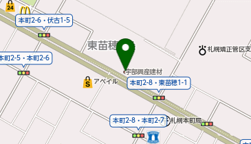 MUマテックス株式会社 札幌営業所の地図画像