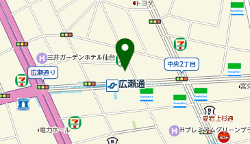 MUマテックス株式会社 東北営業所の地図画像