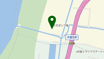 枚方市出口汚水中継ポンプ場の地図画像