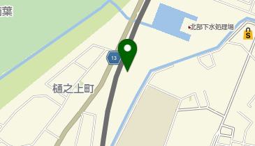 枚方市北部ポンプ場の地図画像