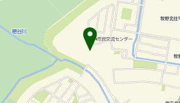 枚方市藤本川ポンプ場の地図画像