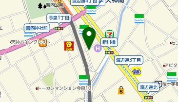 英進館メビオ 福岡校の地図画像