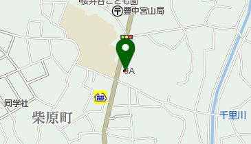 桜井谷あおぞら朝市の地図画像