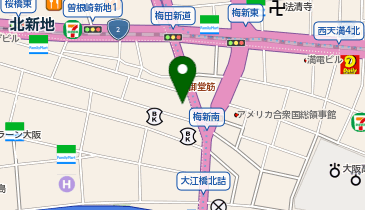 Holland Village Private Cafe OSAKA(ホーランド ビレッジ プライベート カフェ オオサカ)の地図画像