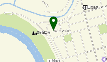 山鹿市宗方ポンプ場の地図画像