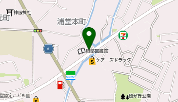 浦堂朝市の地図画像