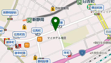 BONTEMPS(ボンタン) 静岡伝馬町店の地図画像