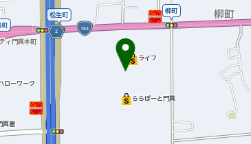 ヒュンメル 三井アウトレットパーク大阪門真店の地図画像