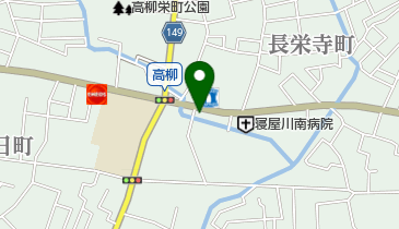 JA九個荘農業研究クラブ朝市の地図画像