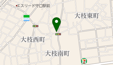 フレッシュ朝市の地図画像