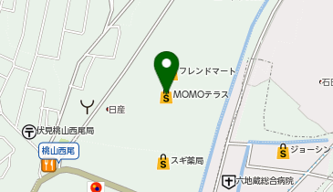 楽天モバイル モモテラス店の地図画像
