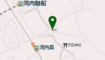 いわふね朝市組合の朝市の地図画像